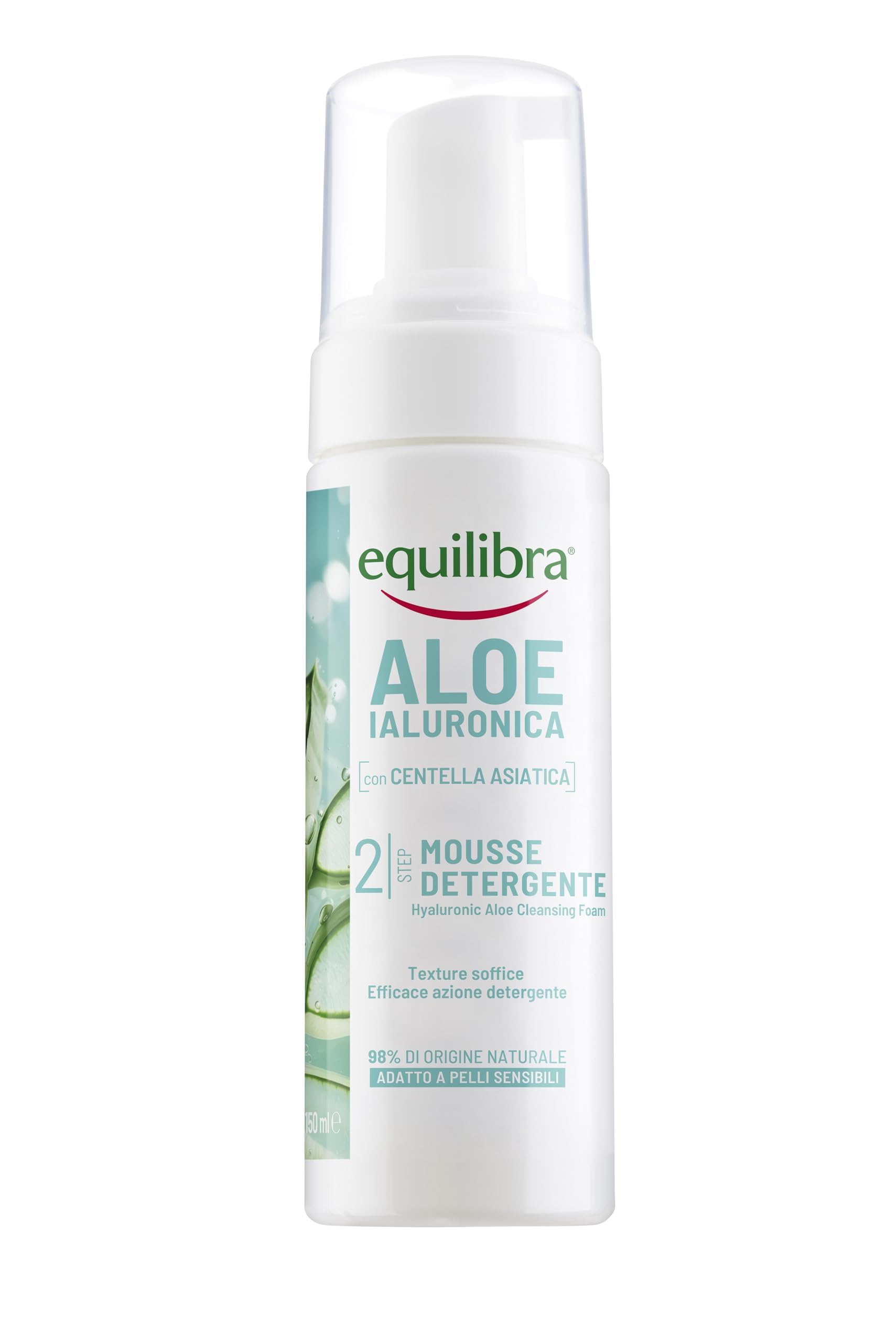 Equilibra aloe ialuronica mousse detergente 150 ml