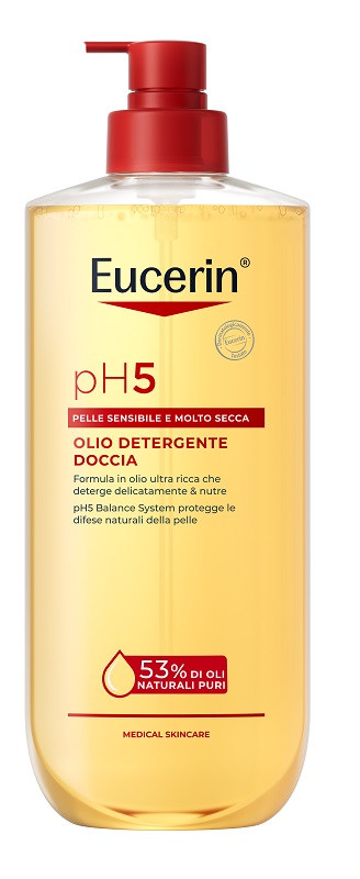 Eucerin Ph5 Olio Detergente Doccia Pelle Secca E Sensibile Formato Grande 750 Ml - Immagine 5