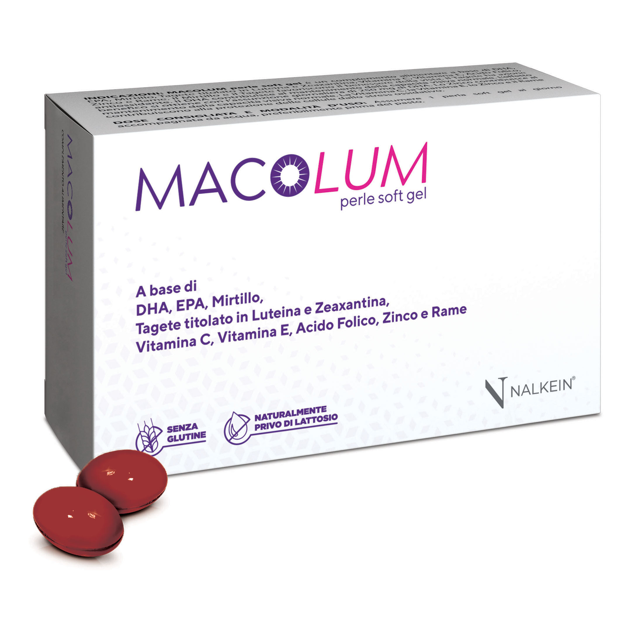 Macolum 30 perle soft gel