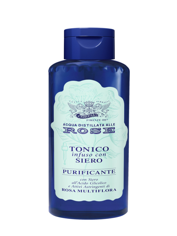 Acqua alle rose tonico infuso con siero purificante 150 ml