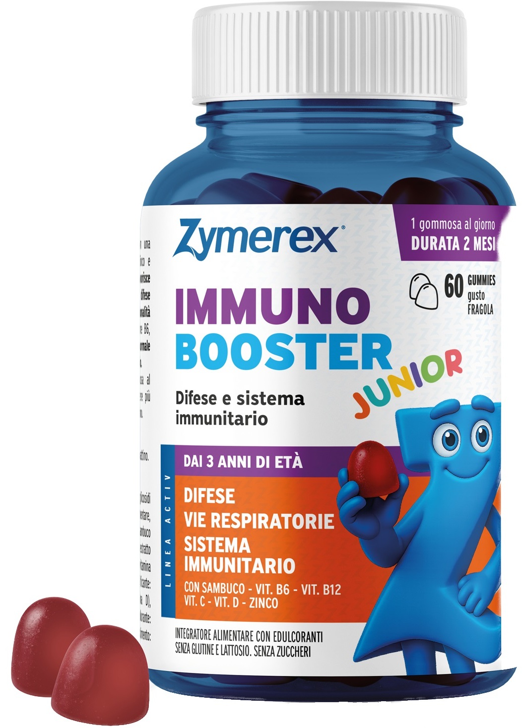 Zymerex Immuno Booster J 60gum - Immagine 3