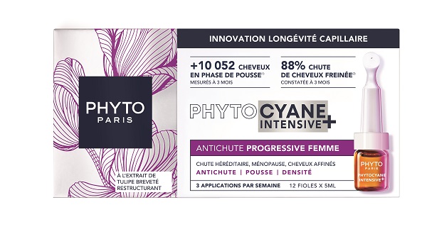 Phyto (Laboratoire Native It.) Donna Phytocyane Intensive+ Fiale Caduta Progressiva - Fiale Anticaduta Severa Capelli - 12 Fiale - Immagine 4