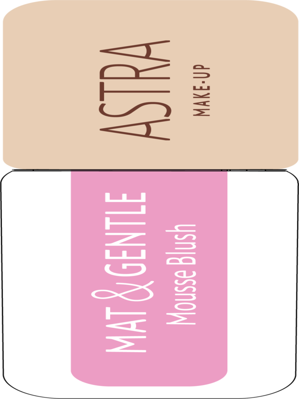 Astra mat &amp; gentle mousse blush 01