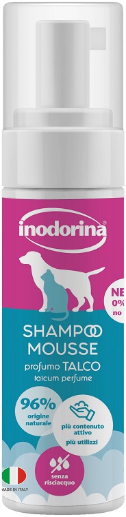 Inodorina shampoo mousse talco 250 ml