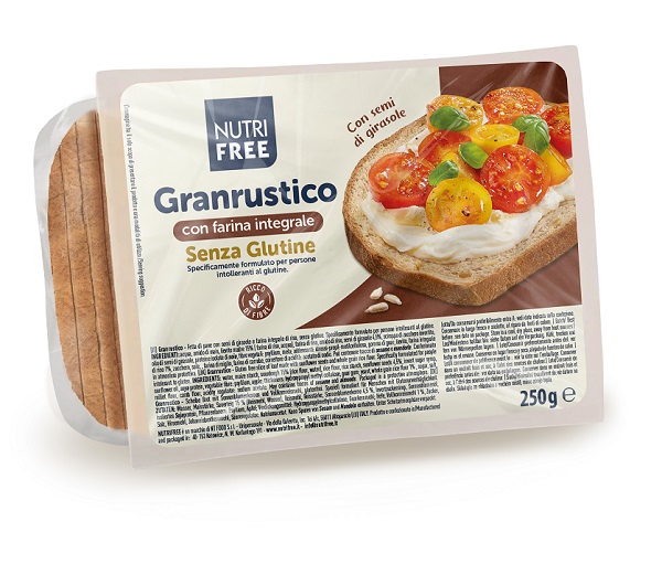 Nutrifree granrustico con farina integrale 250 g