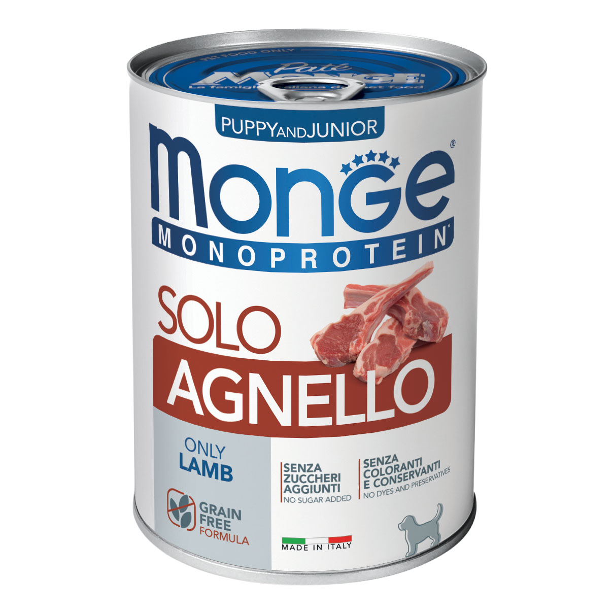 Monge monoprotein puppy solo agnello 400 g