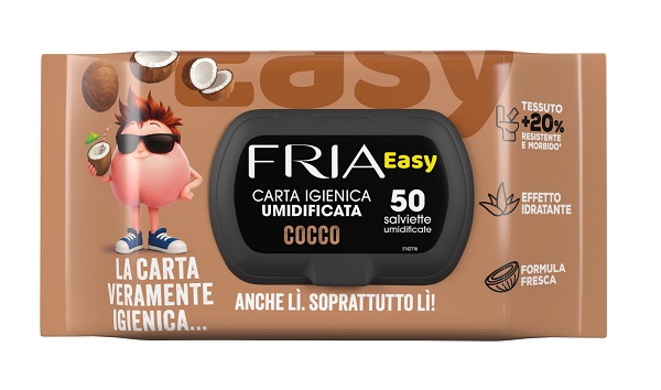 Fria easy carta igienica cocco 50 salviette