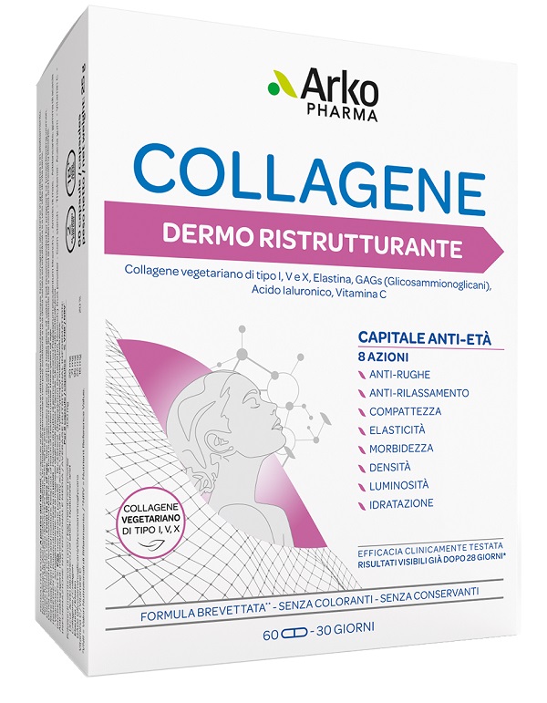 Arkofarm Collagene Dermo Ristrutturante 60 Capsule