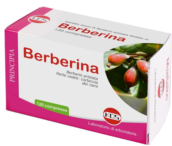 Berberina 120 compresse senza glutine