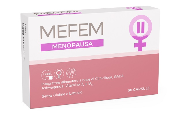 Ganassini Mefem Menopausa Integratore Per I Disturbi Della Menopausa 30 Capsule - Immagine 6