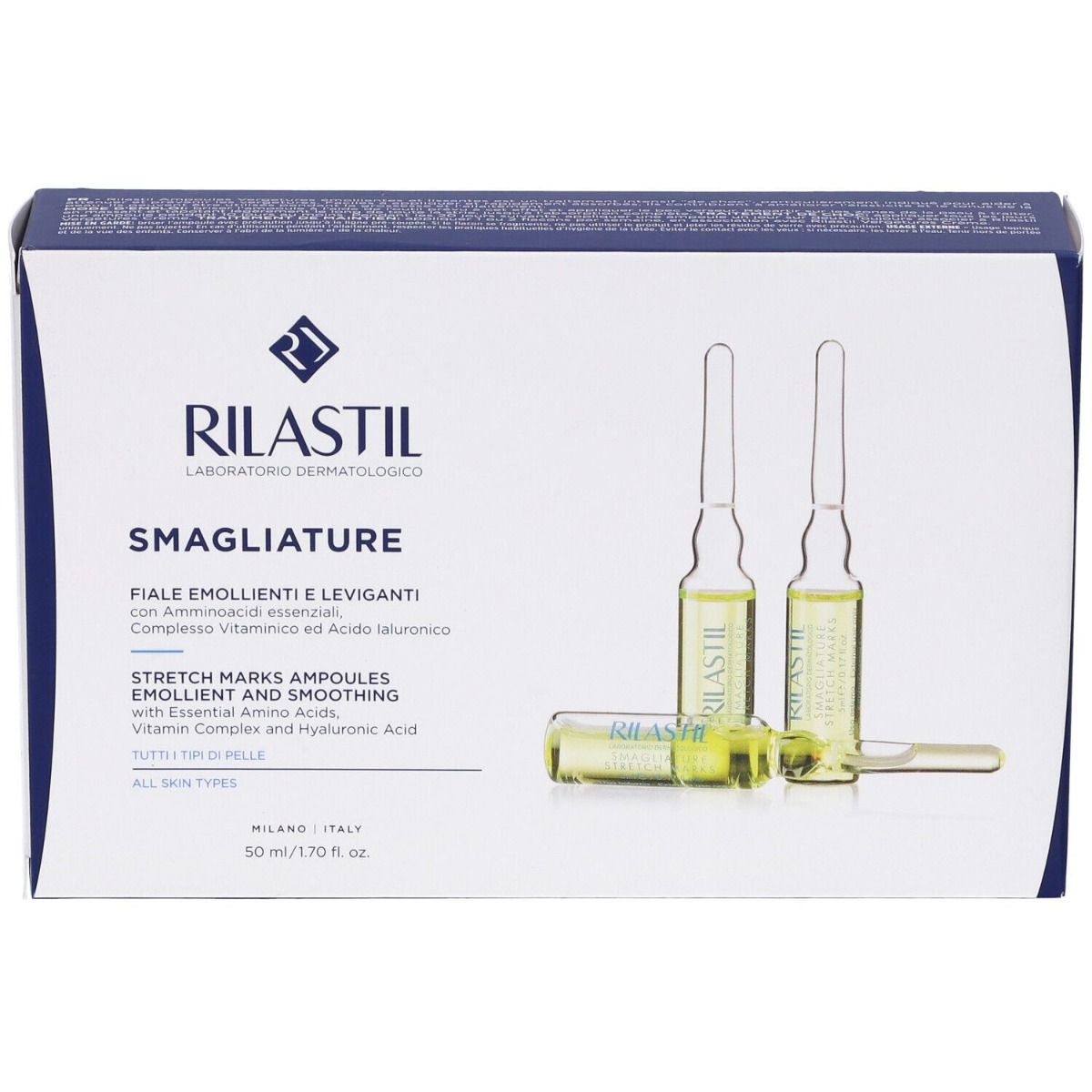 Smagliature Fiale Corpo Emollienti e Leviganti