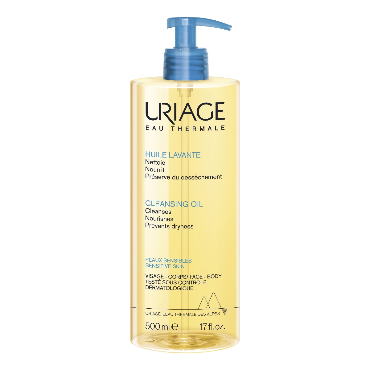 Uriage Eau Thermale Olio Detergente Lavante Viso e Corpo 500 ml