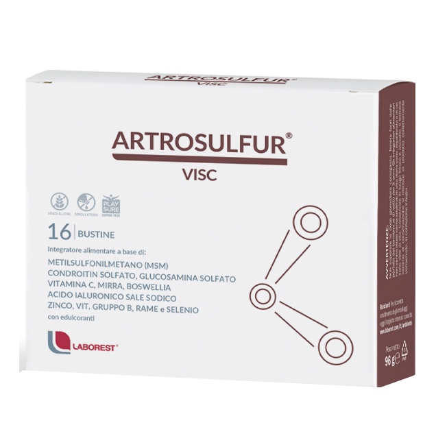 Artrosulfur Visc Integratore per le Articolazioni 16 Bustine