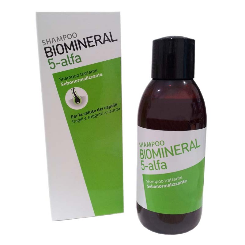 Biomineral 5-Alfa Shampoo Trattante Sebonormalizzante