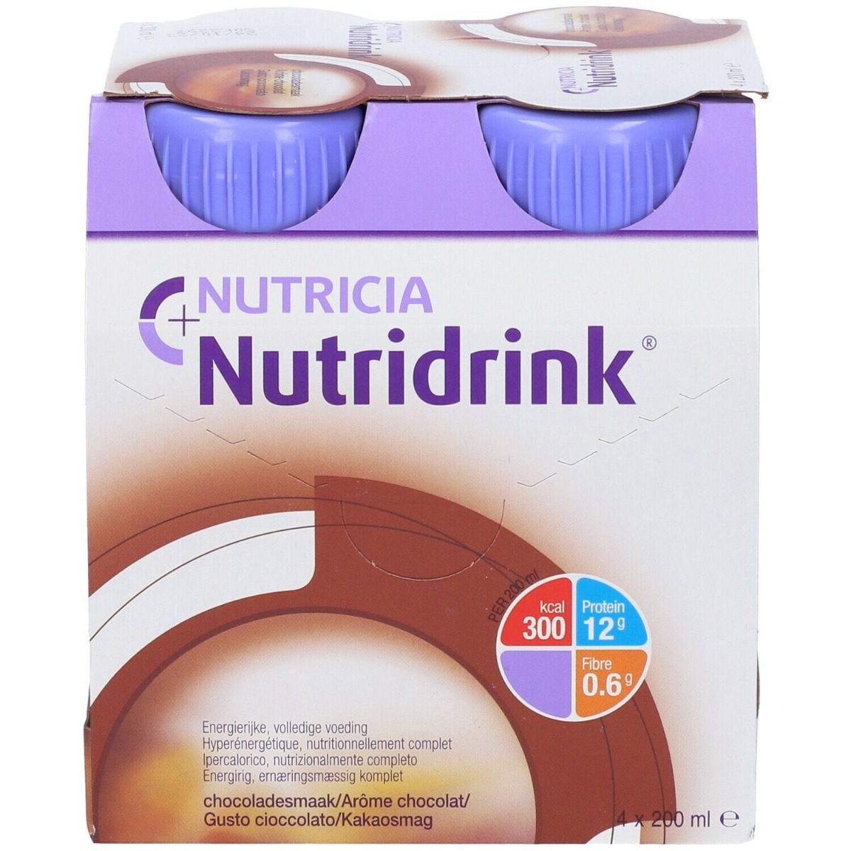 Nutridrink Integratore Nutrizionale Gusto Cioccolato 4x200 ml
