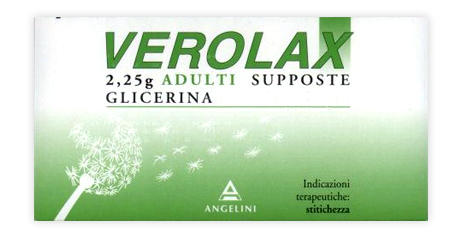Verolax adulti 18 supposte 2,25 grammi