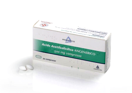 Acido Acetils.500mg 20 Compresseang.