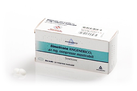 Simeticone 42mg 50 Compresse Ang.