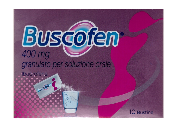 Buscofen grat 10 Bustine 400mg