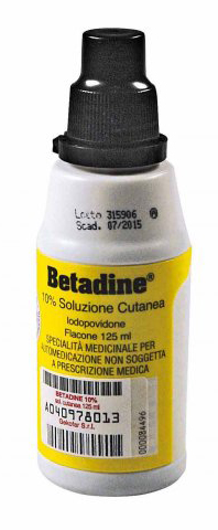 Betadine Soluzione Cutanea 125ml 10%