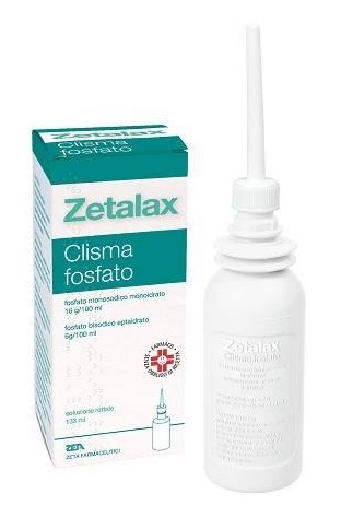 Zetalax clisma fosfato 133ml