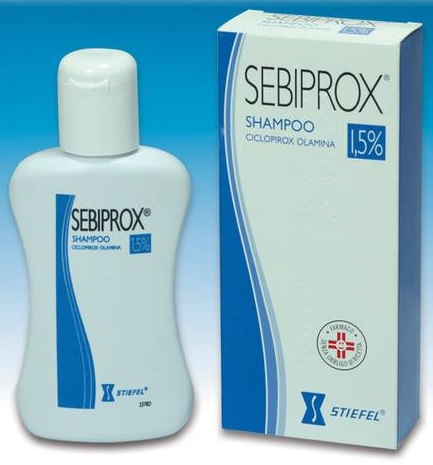 Sebiprox 1,5% ciclopirox olamina shampoo dermatite seborroica 100ml