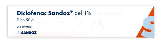 Diclofenac gel 1% 50g sandoz