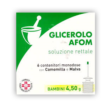 Glicerolo bb 6 cont.4,5g afom