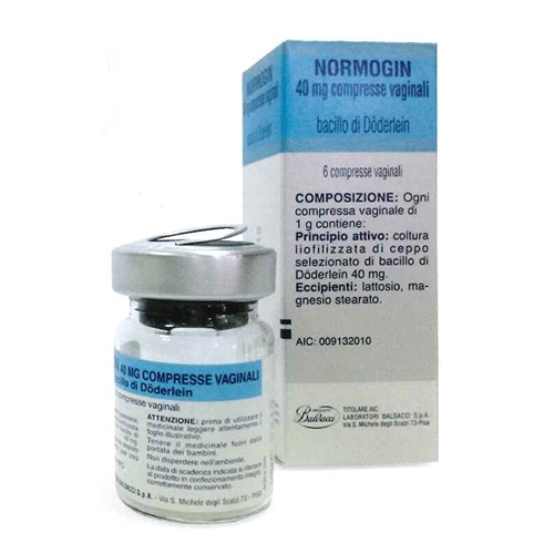 Normogin 6compresse Vag 40mg