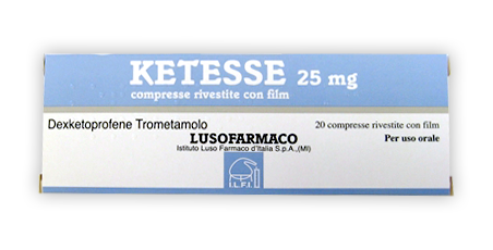 Ketesse 20 Compresse 25mg