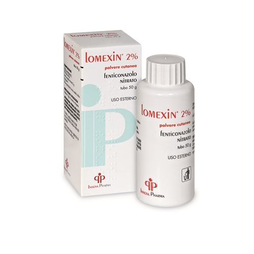 Lomexin 2% polvere cutanea antimicotico 50g