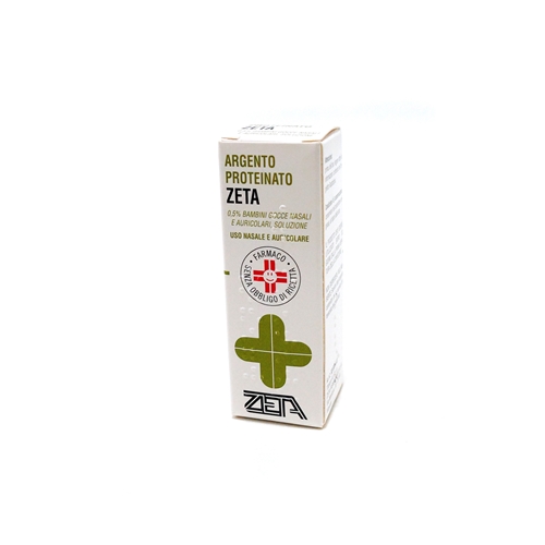 Argento proteinato zeta 0,5% gocce bambini 10 ml