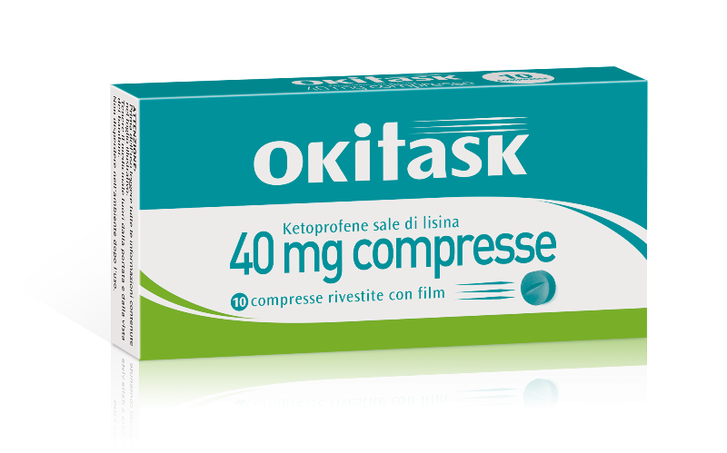 Okitask 10 Compresse Rivestite 40 mg