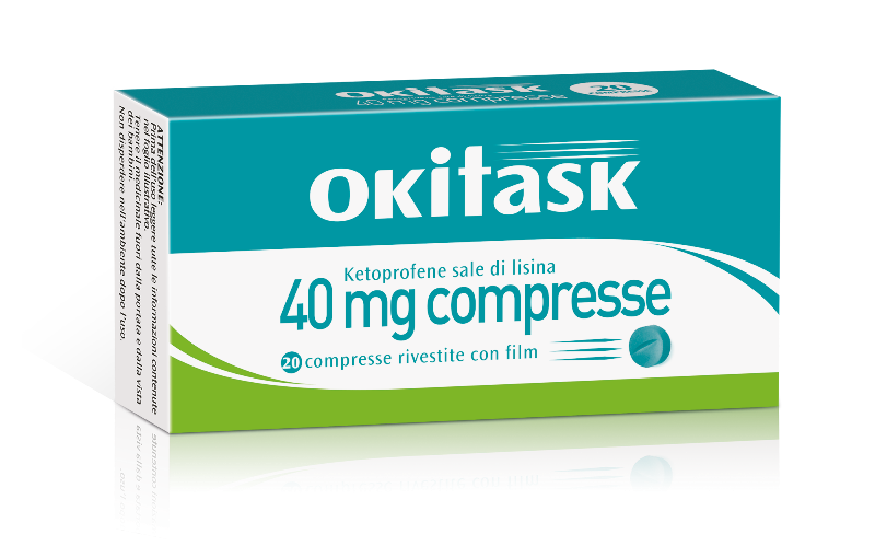 Okitask 20 Compresse Rivestite 40 mg