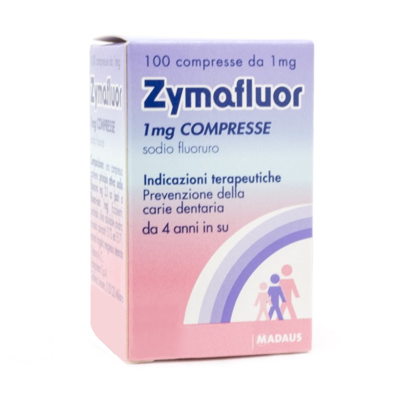 Zymafluor 100compresse 1mg