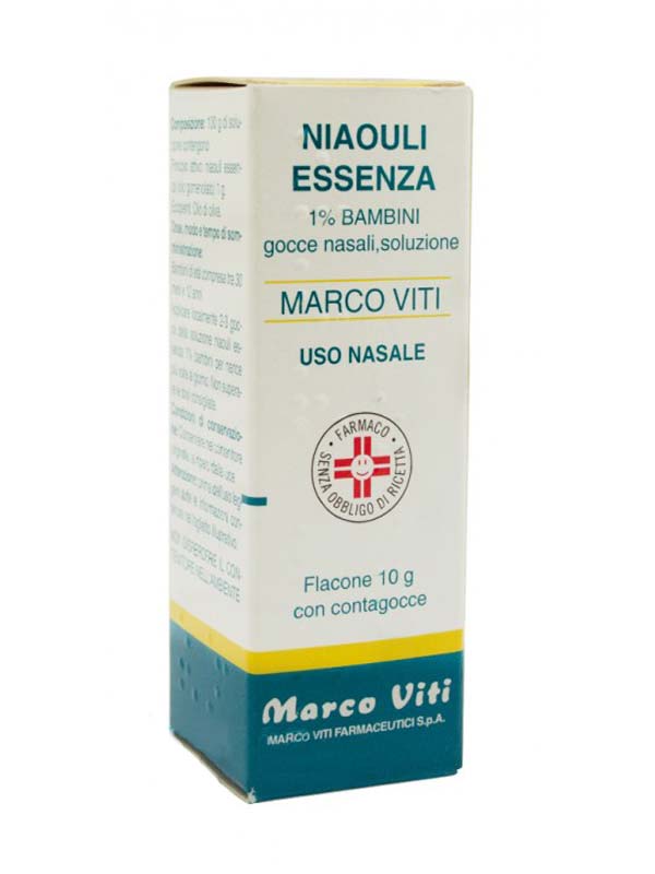 Olio Gomenol.1% Gocce 10ml Viti