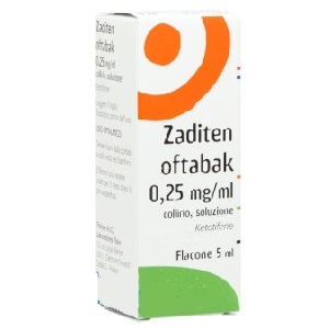 Zaditen Oftabak Collirio 5ml 0,25mg