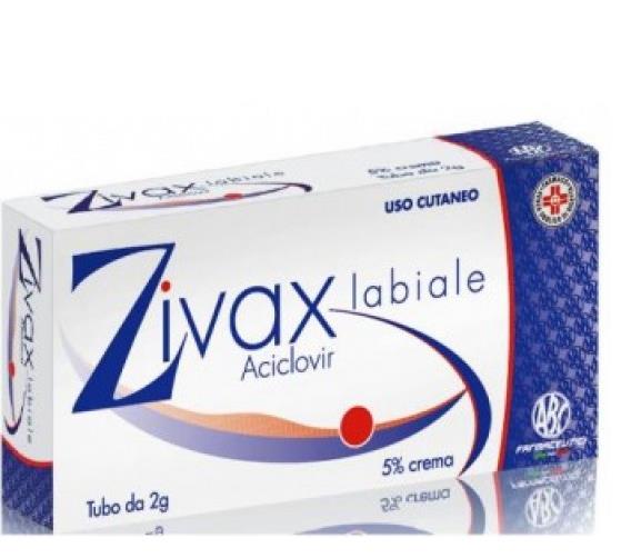 Zivaxlabiale crema 5%2g abc