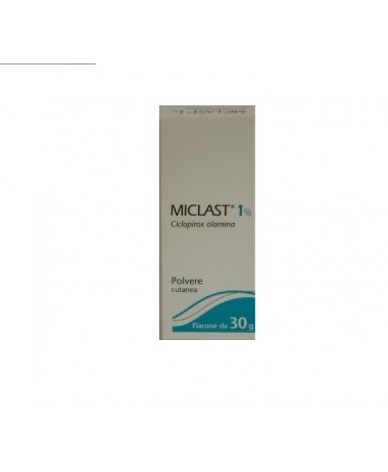 Miclast Polvere Cutanea Flacone 30g 1% Ciclopiroxolamina