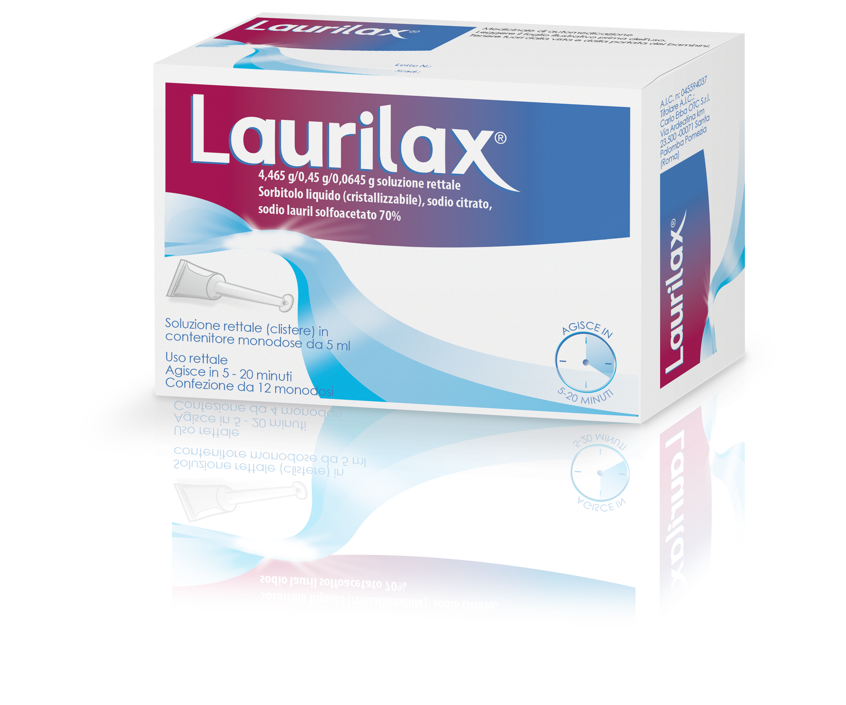 Laurilax 12Flaconcini mono 5ml