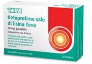 Ketoprofene 12 Bustine 40mg teva