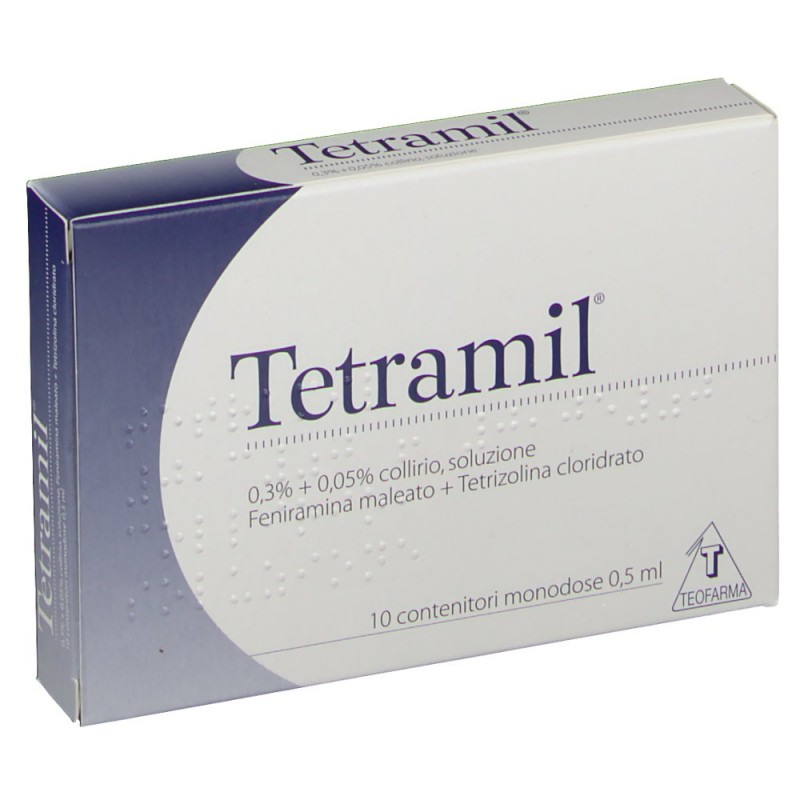 Tetramil 10 Flaconcini Monodose 0,5ml