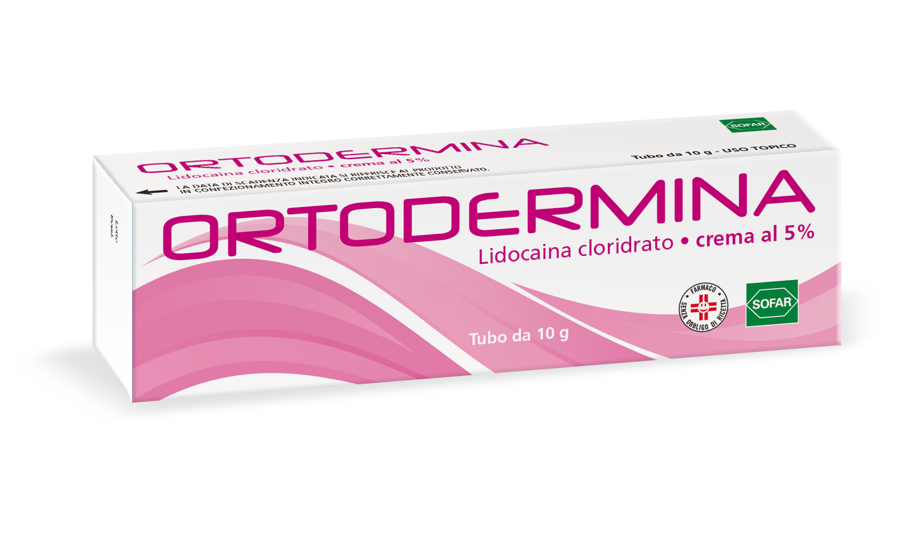 Ortodermina Crema 5% Lidocaina 10 g