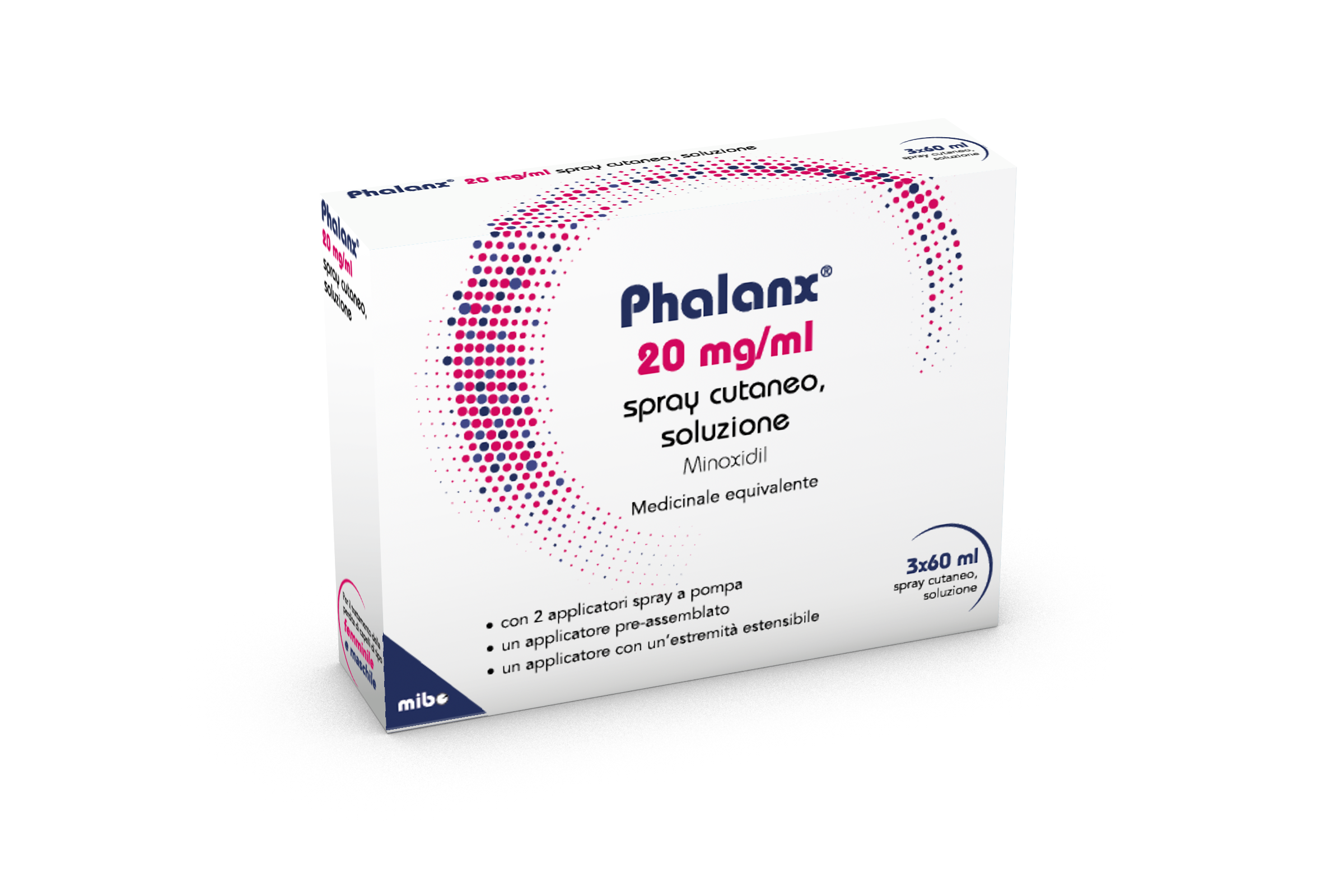 Phalanx 20 mg/ml spray cutaneo, soluzione