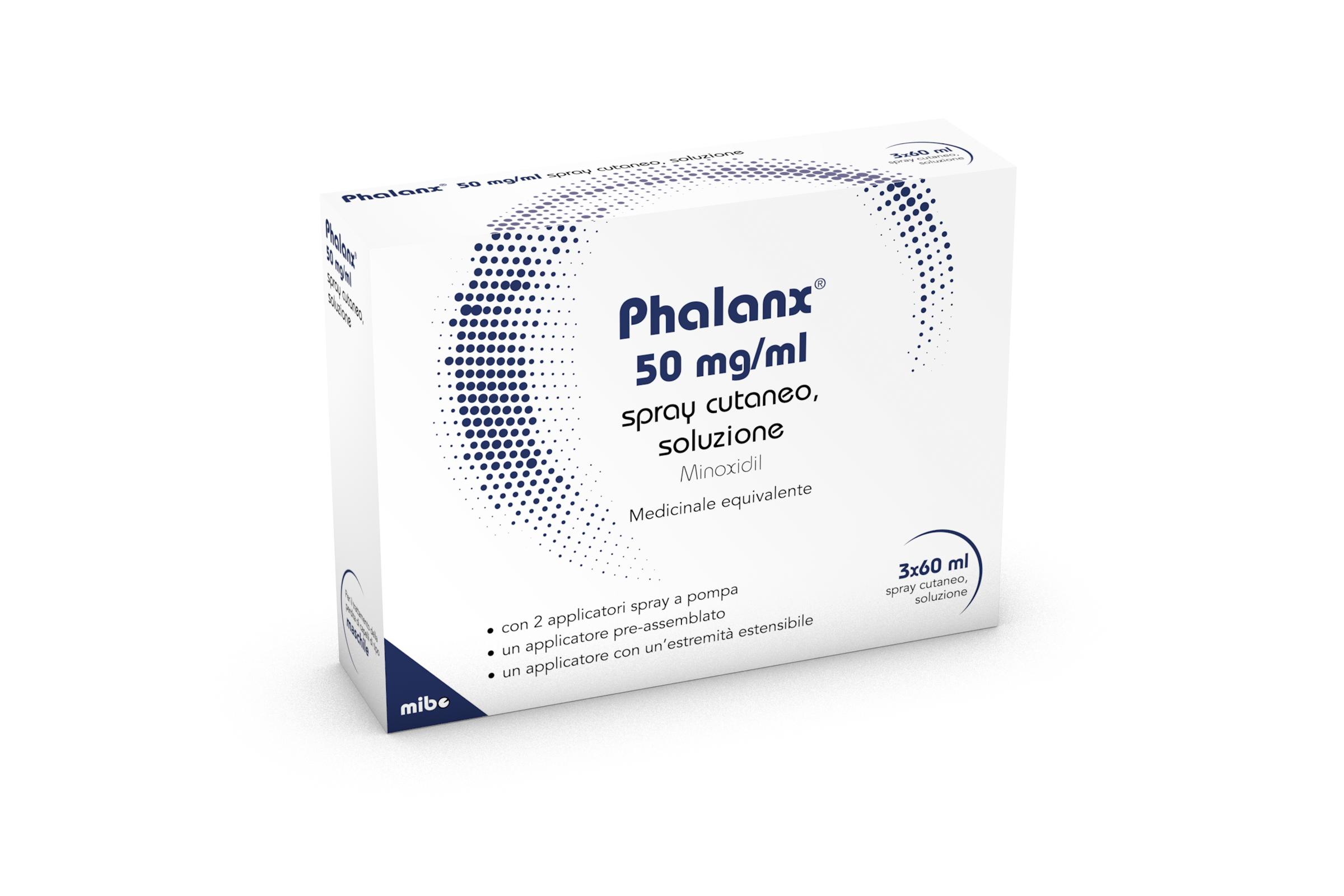 Phalanx 50 mg/ml spray cutaneo, soluzione