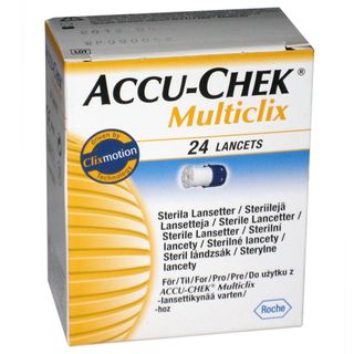 Accu-chek multiclix 24 lancette pungidito