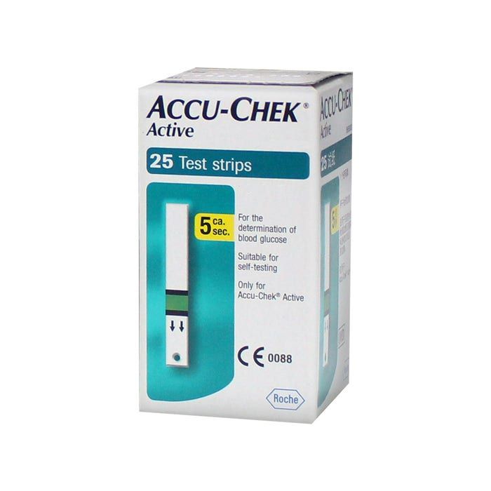 Accu-Chek Active Strips 25 Pezzi
