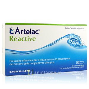 Artelac reactive soluzione oftalmica 20 monodose