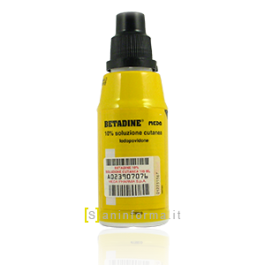 Betadine 10% soluzione cutanea disinfettante 125ml