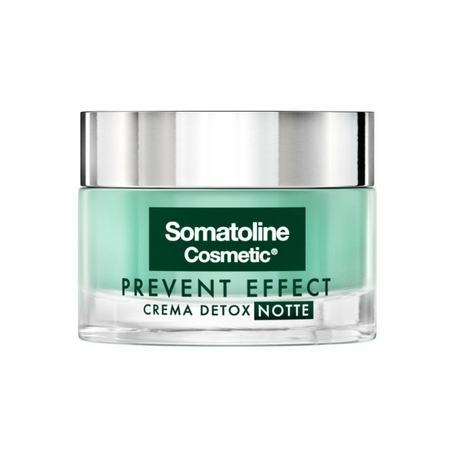 Somatoline cosmetics prevent effect crema detox notte 50 ml